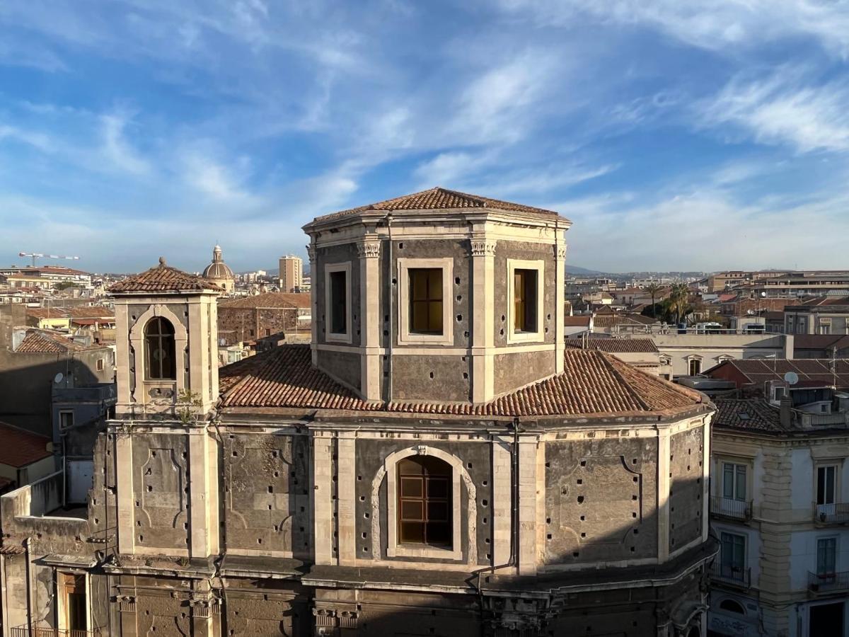 Appartamento La Terrazza Di Sant'Agata Aeroporto di Catania Fontana Rossa Esterno foto