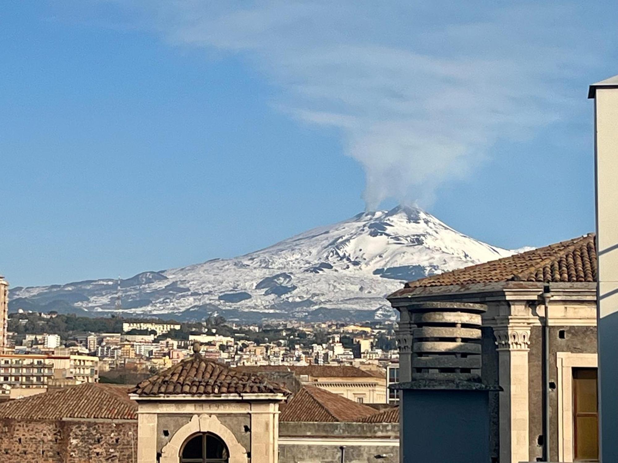 Appartamento La Terrazza Di Sant'Agata Aeroporto di Catania Fontana Rossa Esterno foto