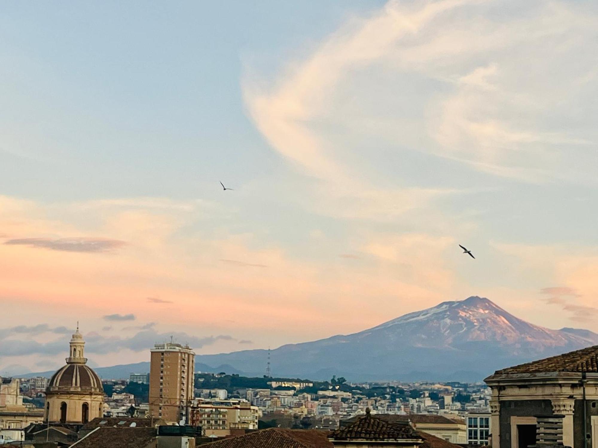 Appartamento La Terrazza Di Sant'Agata Aeroporto di Catania Fontana Rossa Esterno foto