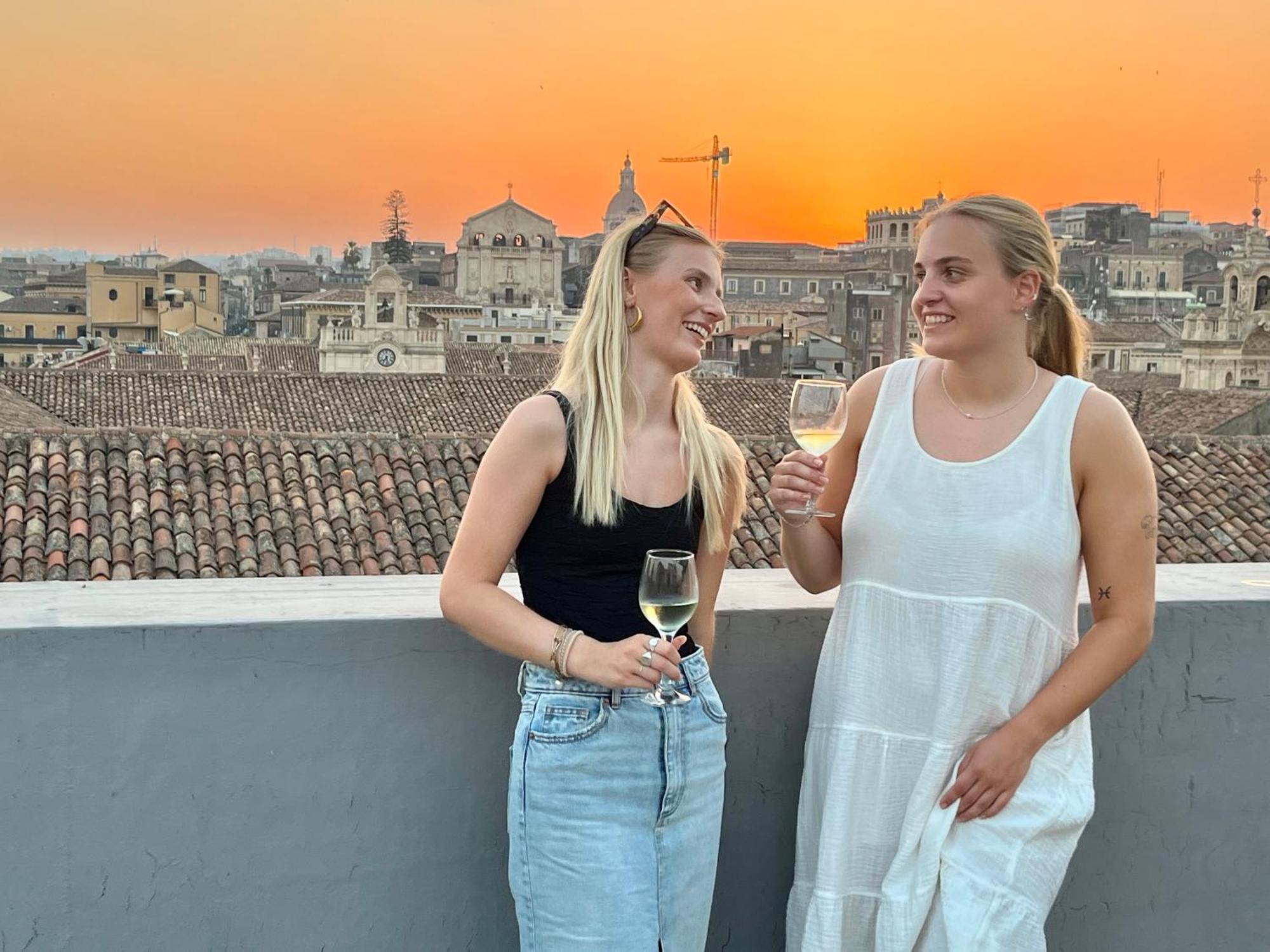 Appartamento La Terrazza Di Sant'Agata Aeroporto di Catania Fontana Rossa Esterno foto