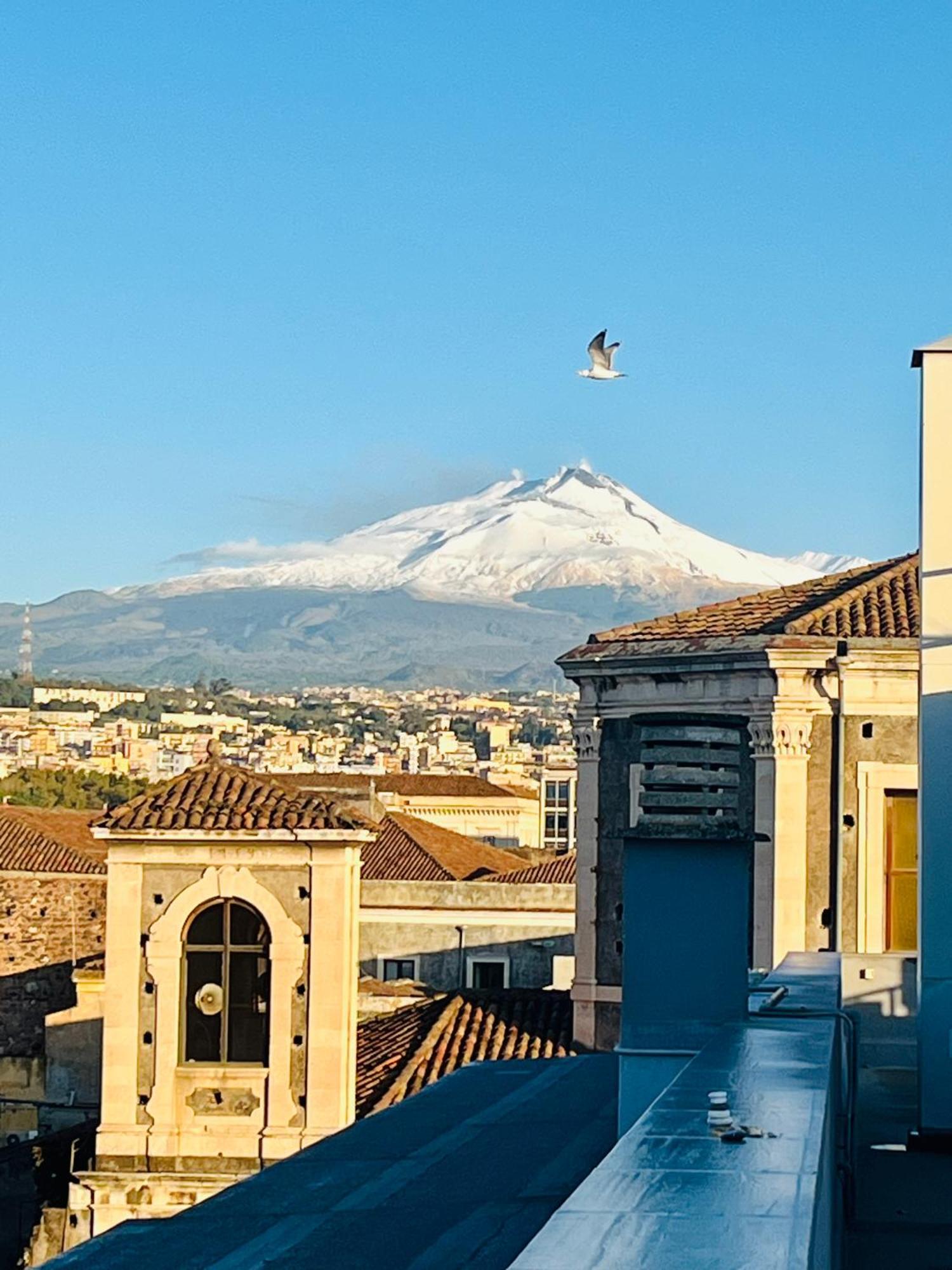 Appartamento La Terrazza Di Sant'Agata Aeroporto di Catania Fontana Rossa Esterno foto